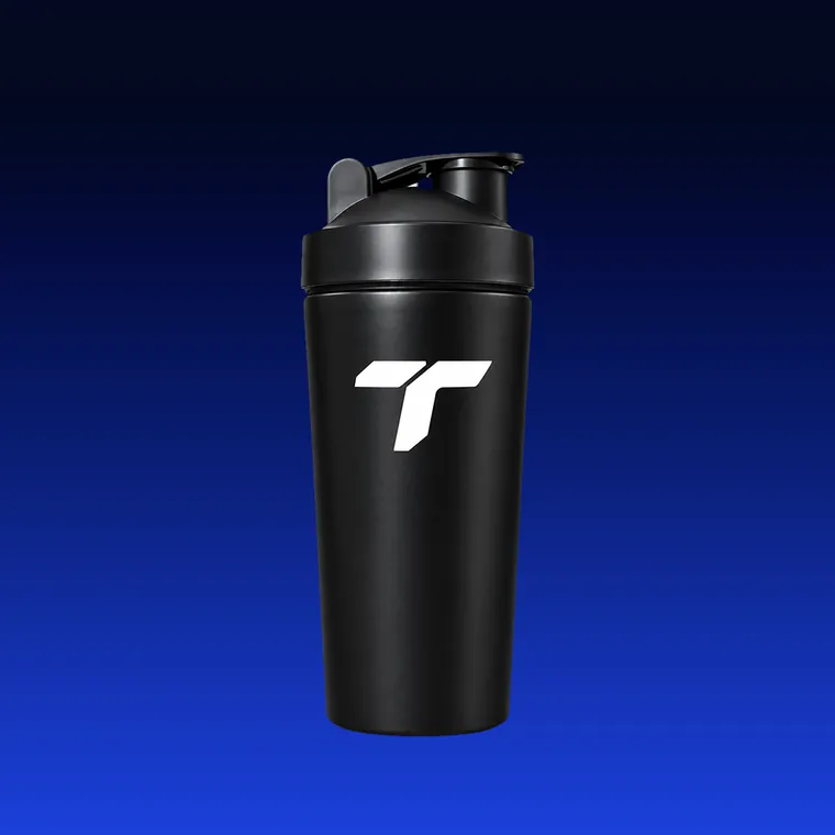 Thryve Stainless Shaker Black