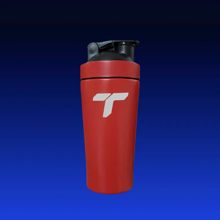 Thryve Stainless Shaker Red