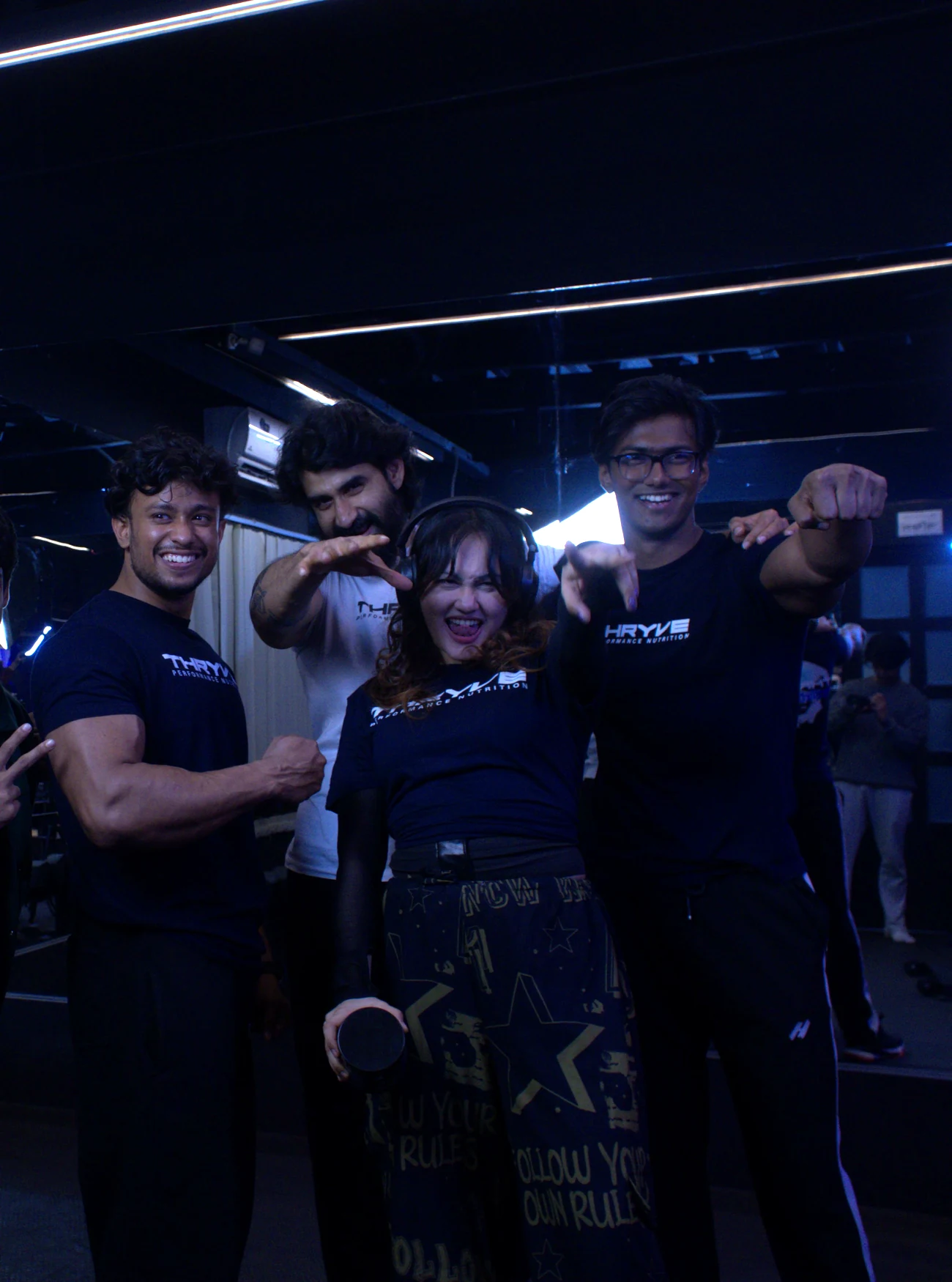 The Thryve team at the gym